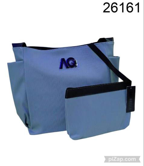 Imagen de BOLSO CARTERA GRANDE C/NECESER AQUARELLA 4.26